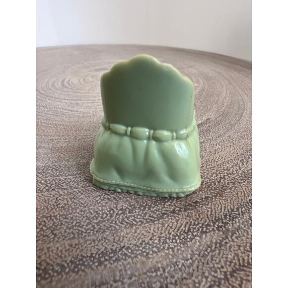 Fisher-Price Vintage Loving Family Vanity Chair Replacement Sage Green and Pink - Picture 4 of 6